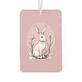 Bunny en lelies luchtverfrisser (Achterkant)