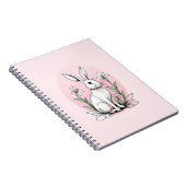 Bunny en lelies notitieboek (Rechterzijde)