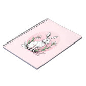 Bunny en lelies notitieboek (Linkerzijde)