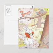 Bunny- en Noisy-eekhoorntjes Briefkaart (Voorkant / Achterkant)