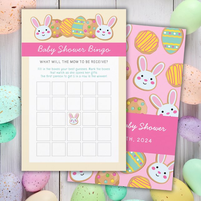 BUNNY EN PAASEIEREN BABY SHOWER BINGO SPEL (Creator heeft geüpload)