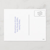 Bunny- en paaseieren feestdagenkaart (Achterkant)