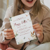 Bunny en vlinders bloemengelukkig Pasen Kaart