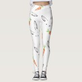 Bunny- en wortelLeggings Leggings (Voorkant)