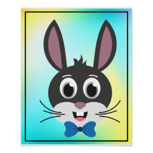 Bunny Face Boy-32886 Perfect Poster