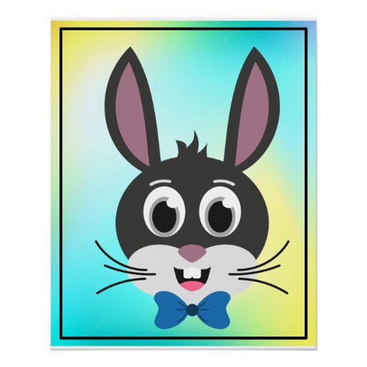 Bunny Face Boy-32886 Perfect Poster (Voorkant)