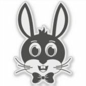 Bunny Face Boy-32886 Sticker (Voorkant)