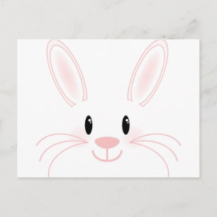 Bunny Face Briefkaart