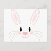 Bunny Face Briefkaart (Voorkant)