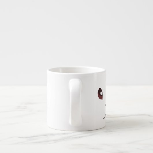 Bunny Face Espresso Kop (Achterkant)