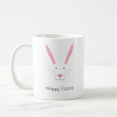 Bunny Face Holiday Easter Coffee Mok (Links)