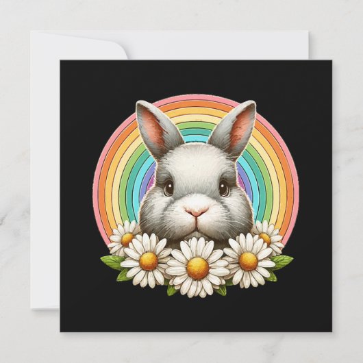 Bunny Face Kaart (Voorkant)