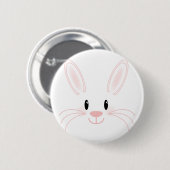 Bunny Face Ronde Button 5,7 Cm (Voorkant /achterkant)