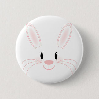 Bunny Face Ronde Button 5,7 Cm