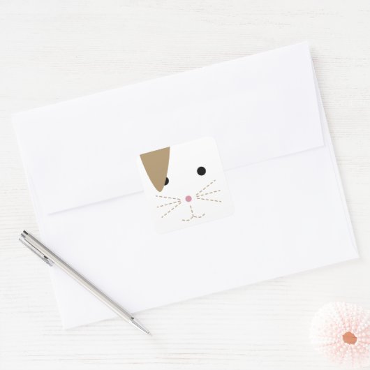 Bunny Face Sticker (Envelop)