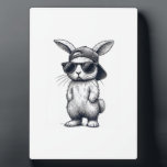 Bunny Face with Sunglasses Cap Easter Day for Boys Fotoplaat<br><div class="desc">Bunny Face with Sunglasses Cap Easter Day for Boys Men Kids T-Shirt</div>