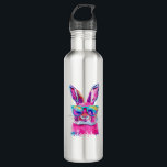 Bunny Face with Tie Dye Glasses Happy Easter Day M Waterfles<br><div class="desc">Bunny Face with Tie Dye Glasses Happy Easter Day Men Boy Kid T-Shirt</div>