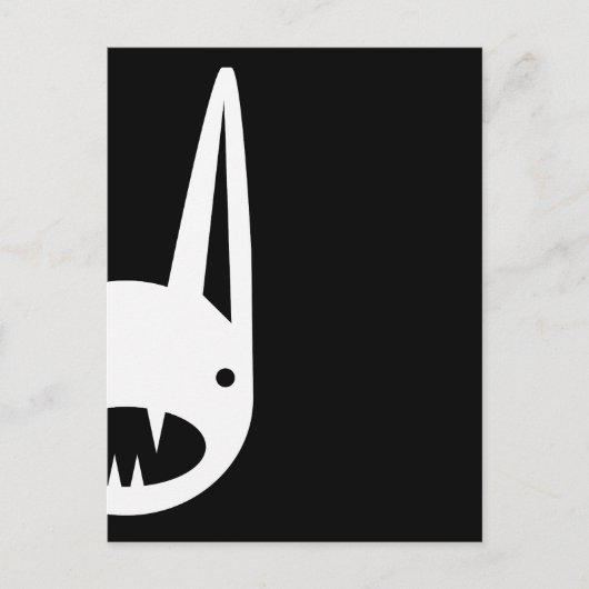 BUNNY FACES BRIEFKAART (Voorkant)