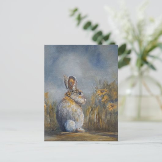 Bunny Feestdagenkaart (Staand voorkant)