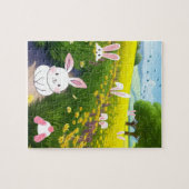 Bunny Field Legpuzzel (Horizontaal)