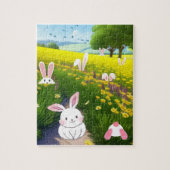 Bunny Field Legpuzzel (Verticaal)