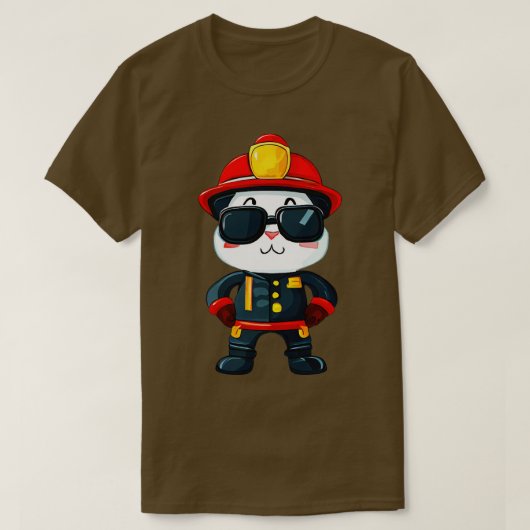 Bunny Fireman T-shirt (Design voorkant)