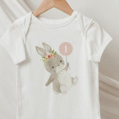 Bunny First Birthday Romper