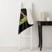 Bunny Flamingo Easter 2021 | Cute Flamingo Lovers Sherpa Deken (In situ)