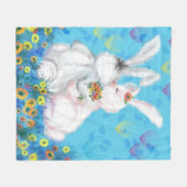 Bunny Fleece Blanket - Hug (Voorkant (Horizontaal))