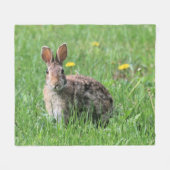 Bunny Fleece Deken (Voorkant (Horizontaal))