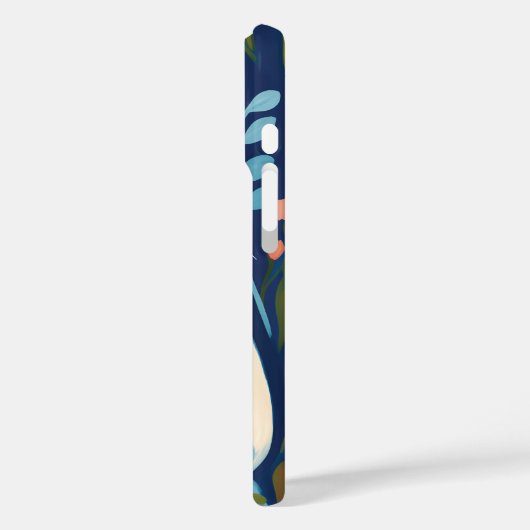 Bunny Floral Case-Mate iPhone Case (Achterkant / Links)