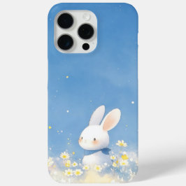 Bunny Floral Fantasy iPhone 15 Pro Max Hoesje