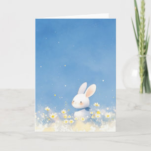 Bunny Floral Fantasy Kaart