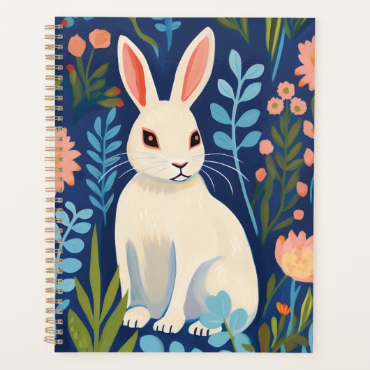 Bunny Floral Planner (Voorkant)