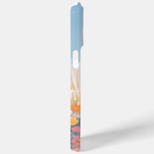 Bunny Flower Bliss Case-Mate iPhone Case (Achterkant / Rechts)