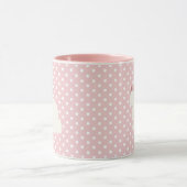 Bunny Flower Bouquet Coffee Mok (Midden)