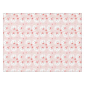 Bunny Flower Crown Pink Tafelkleed (Voorkant (Horizontaal))