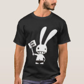 bunny free hugs t shirt (Voorkant)