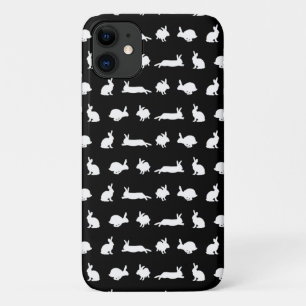 Bunny Frenzy iPhone 11 Hoesje (Zwart)