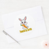 Bunny Fuel Ronde Sticker (Envelop)