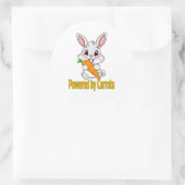 Bunny Fuel Ronde Sticker (Tas)