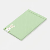 Bunny Fun personaliseren Post-it® Notes (Schuin)