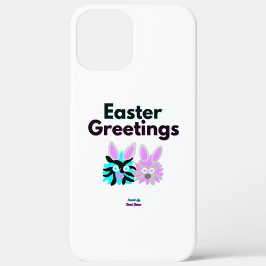 Bunny Fuzzies Apple iPhone 12 Pro Max Hoesje (Achterkant)