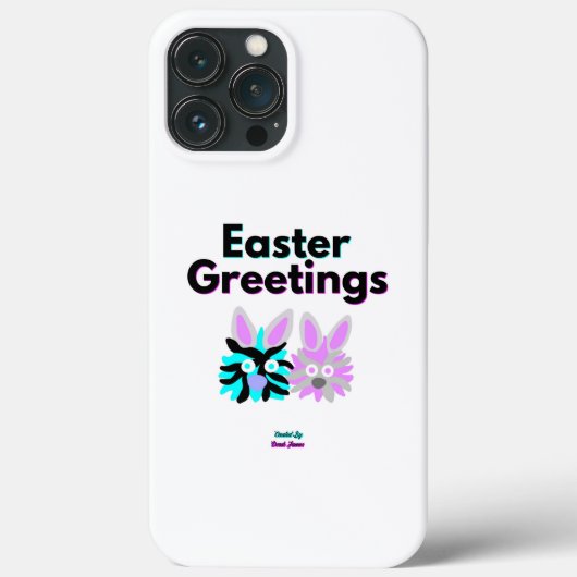 Bunny Fuzzies Apple iPhone 13 Pro Max Hoesje (Achterkant)