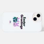 Bunny Fuzzies Apple iPhone 14 Hoesje (Achterkant (horizontaal))