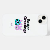 Bunny Fuzzies Apple iPhone 14 Plus Hoesje (Achterkant (horizontaal))