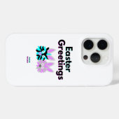 Bunny Fuzzies Apple iPhone 15 Pro Hoesje (Achterkant (horizontaal))
