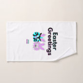Bunny Fuzzies Badkamer Handdoek Set (Handdoek)