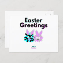 Bunny Fuzzies Briefkaart