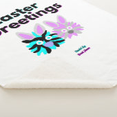 Bunny Fuzzies Kleine Sherpa Deken (3/4)